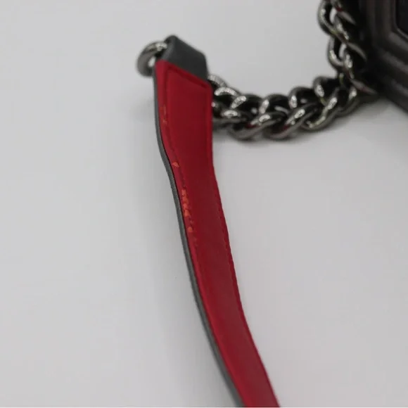 CHANEL‎ Rare Metallic Silver Cube Embossed Small Boy Bag, Silver Hardware 2014 - Picture 13 of 17